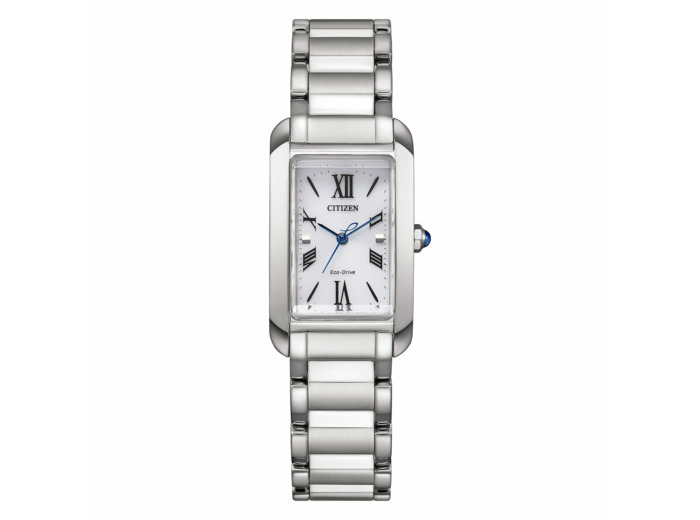 Montre quartz solaire Femme Citizen l Blanc