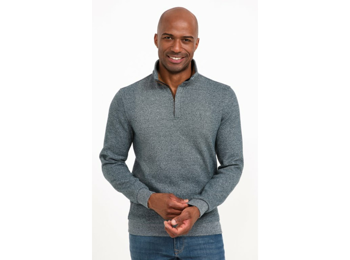 Polo Col Montant Manches Longues Chaud