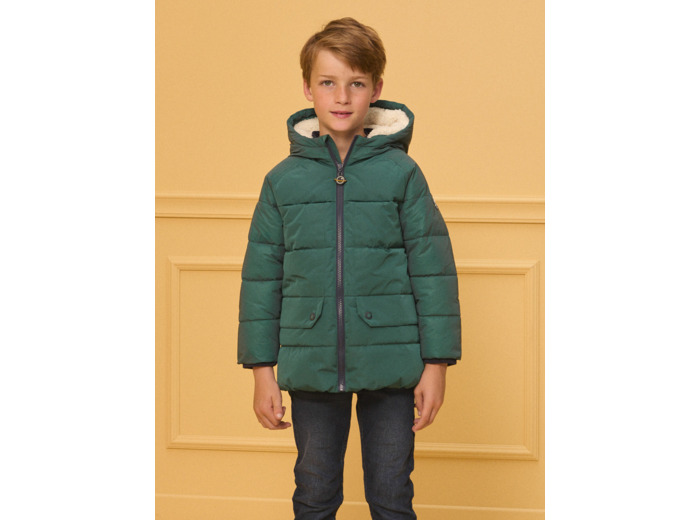 Doudoune Longue Réfléchissante