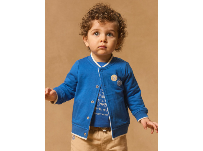 Gilet style teddy réversible