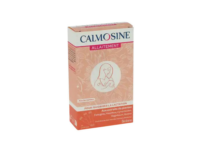 Calmosine Allaitement Solution Buvable Extraits Naturels De Plantes 14 Dosettes/10 Ml