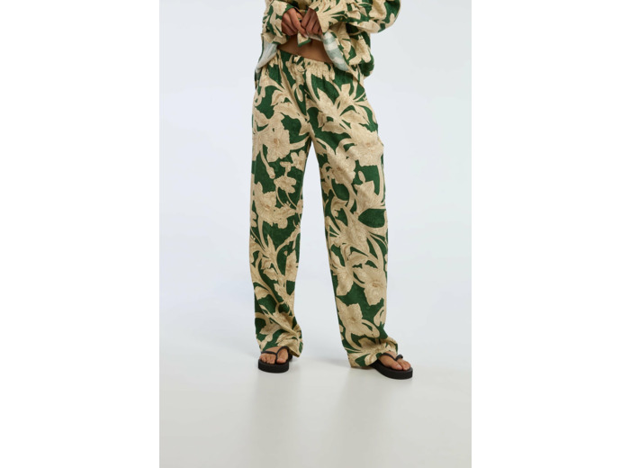 Pantalon à jambe large