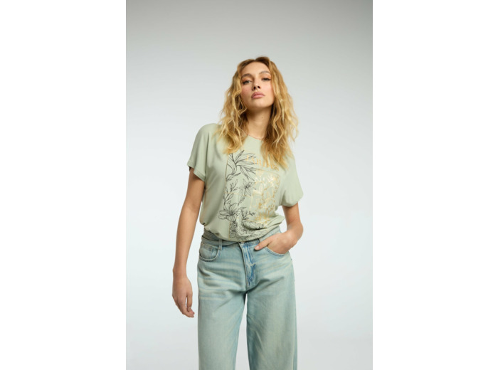 T-shirt avec impression