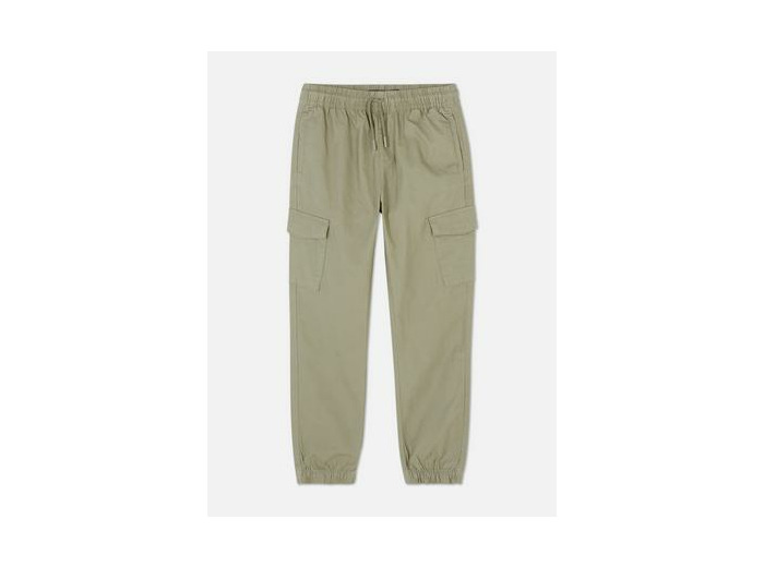 Pantalon cargo en coton majoritaire