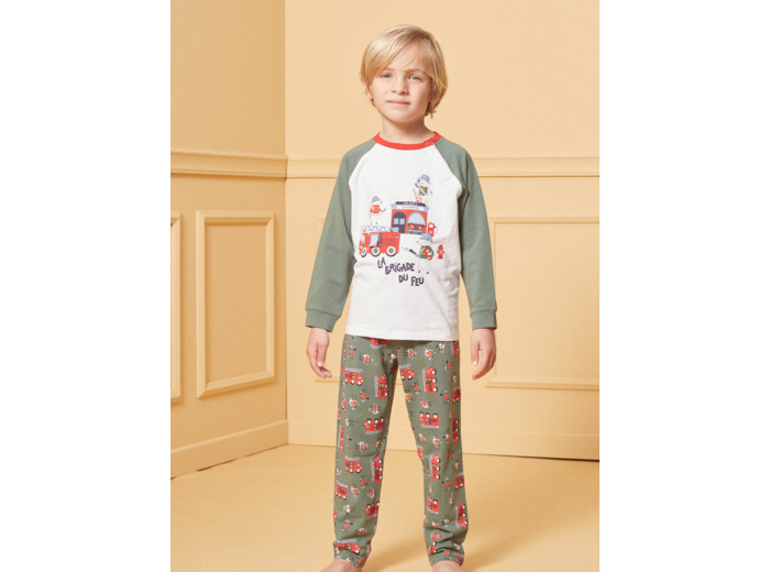 Pyjama en jersey Pompier
