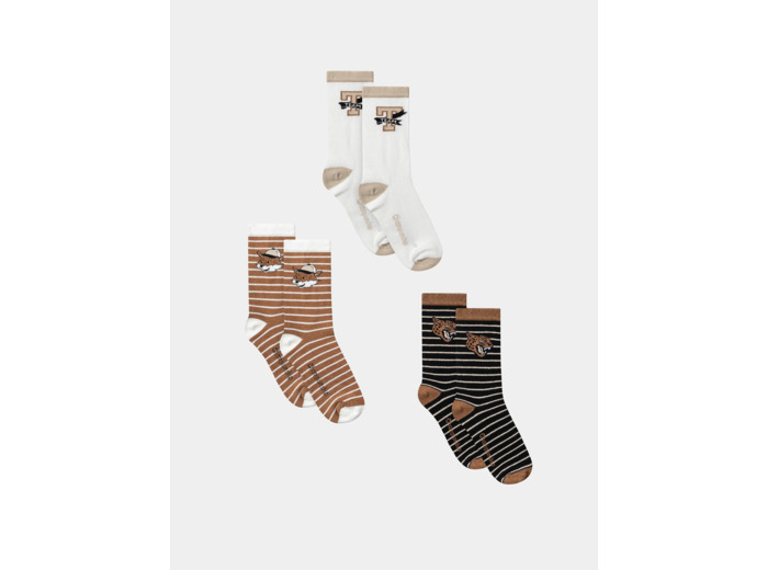 Lot de 3 chaussettes