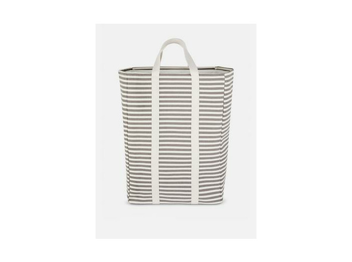 Sac à linge sale rayé