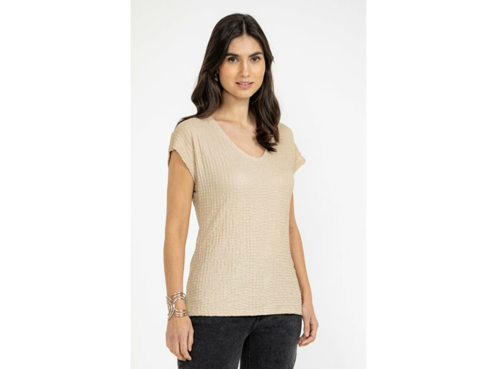 Tee-shirt uni manches courtes