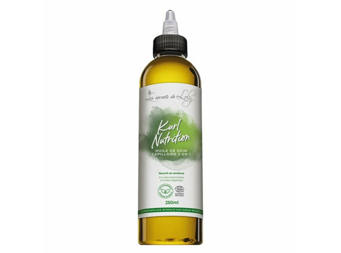 Huile de soin capillaire 3-en-1 Kurl Nutrition