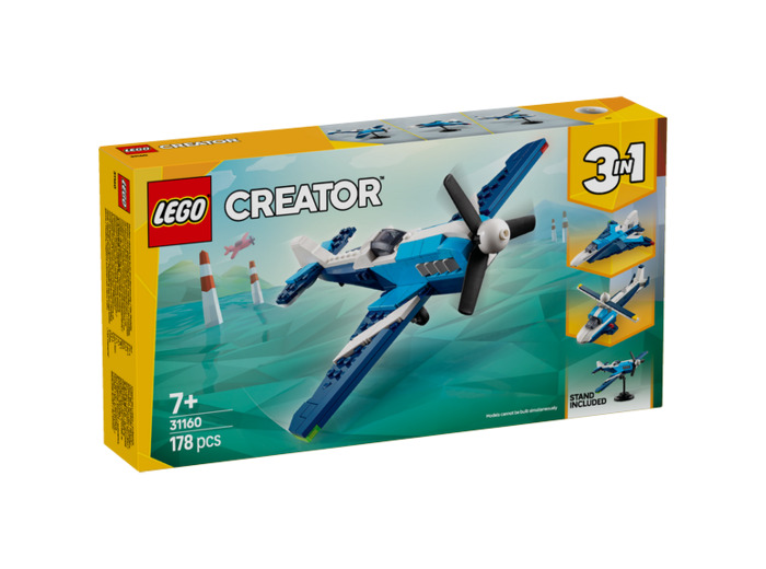 AÉRONEF : L’AVION DE COURSE LEGO CREATOR 31160