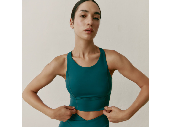 Brassière de sport Diardi Maintien supérieur pour femmes Black Limba