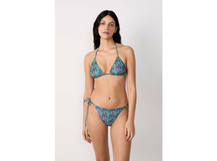 Triangle haut de maillot pailleté