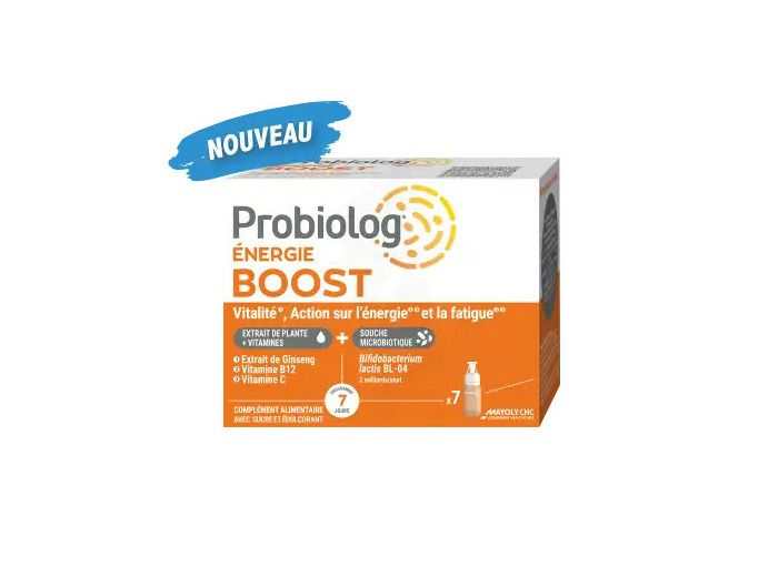 Probiolog Energie Boost Solution Buvable 7 Shots/10 Ml