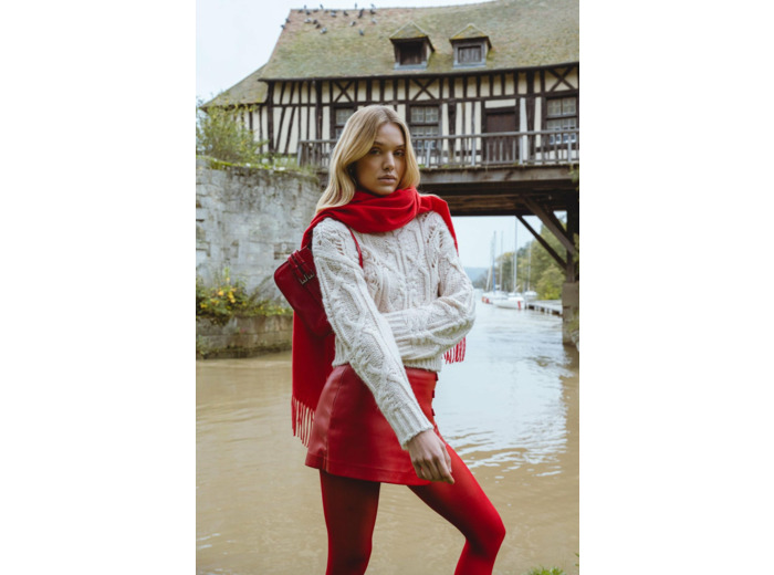 Chemise de nuit à manches longues