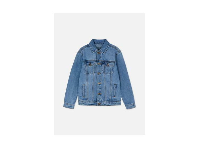 7–15 ans | Veste en jean à surpiqûres