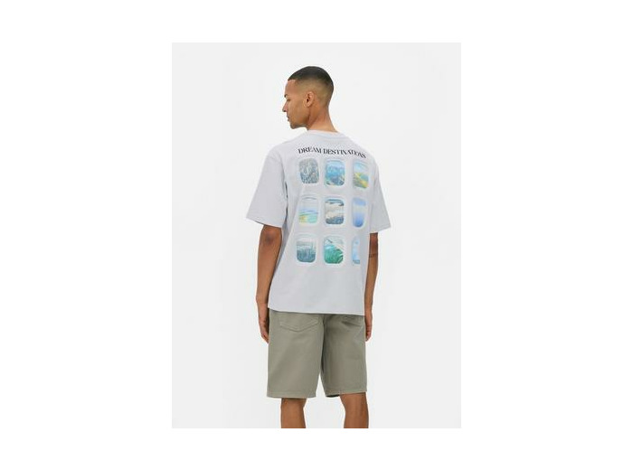 T-shirt à motif hublots d'avion