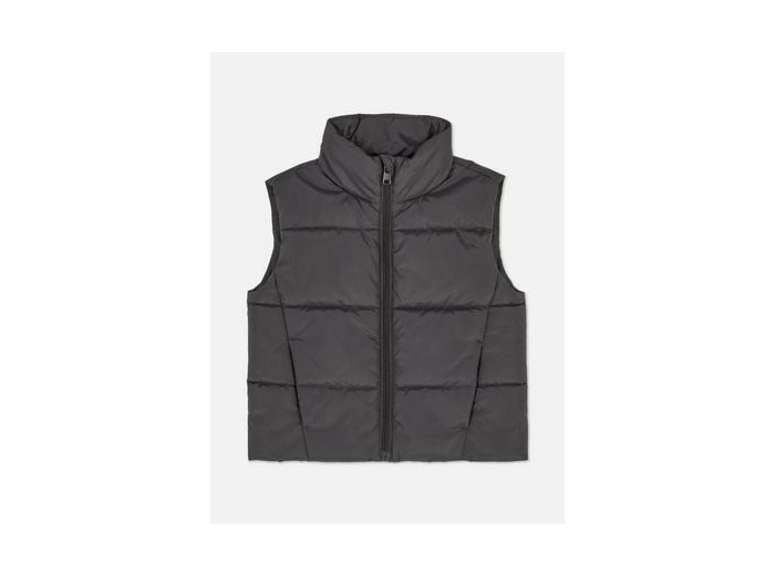 Veste sans manches zippée