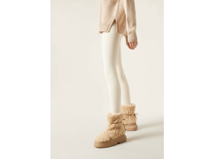 Legging Opaque Thermique en Coton