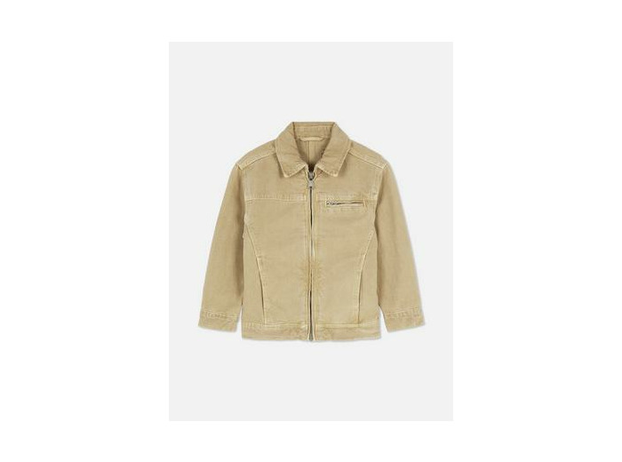 Veste zippée en toile pour enfant