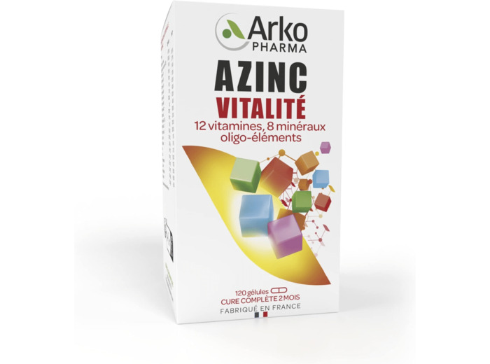 Azinc Vitalité - 120 gélules