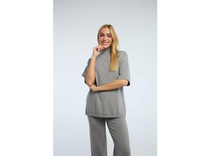 Pull à manches courtes