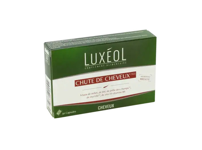 Luxéol Chute De Cheveux Capsules Boîte De 30