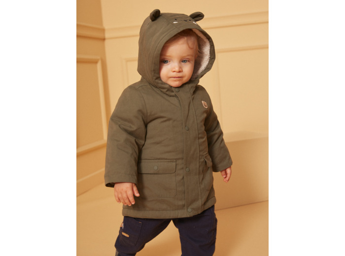 Imperméable à capuche 3 en 1