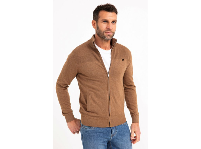 Gilet col montont zippé Basil