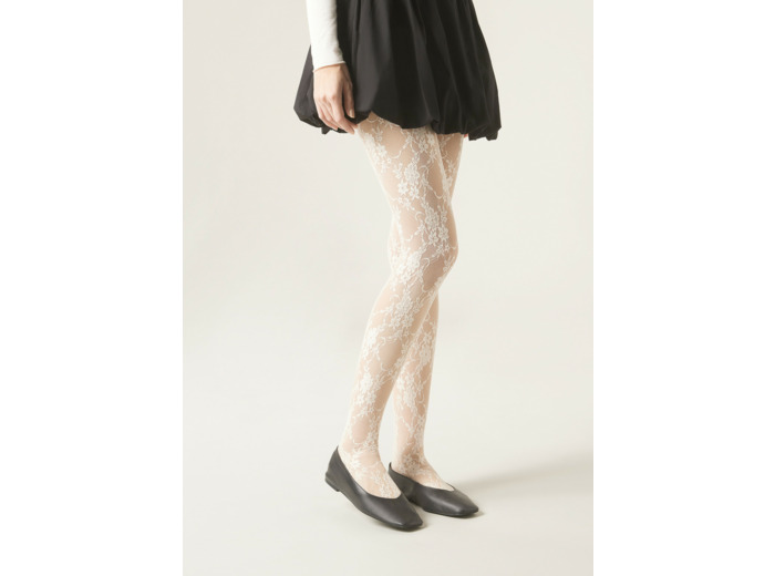 Collant en dentelle