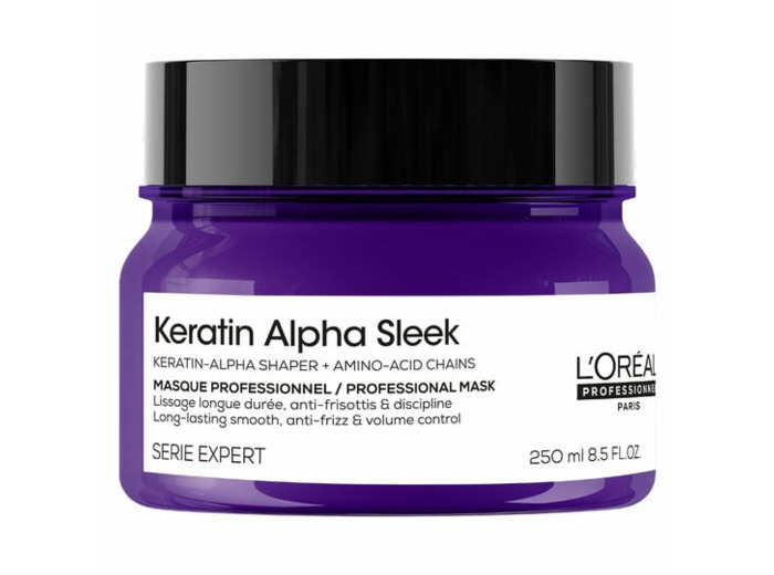 Masque disciplinant Keratin Alpha Sleek 250 ml