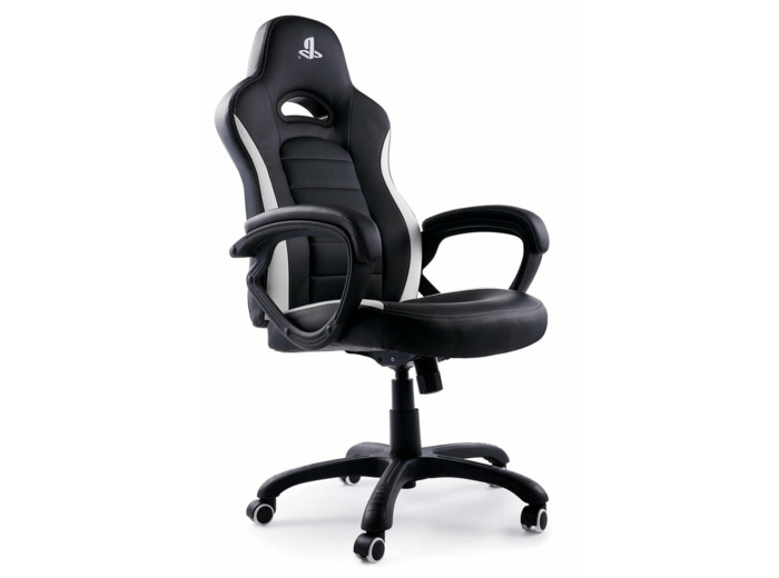 Chaise Gaming Officiel Sony Pcch350 Blanc & Noir