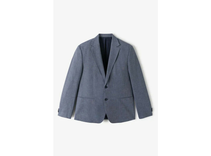 Veste de costume confort bi-ton - Bleu foncé