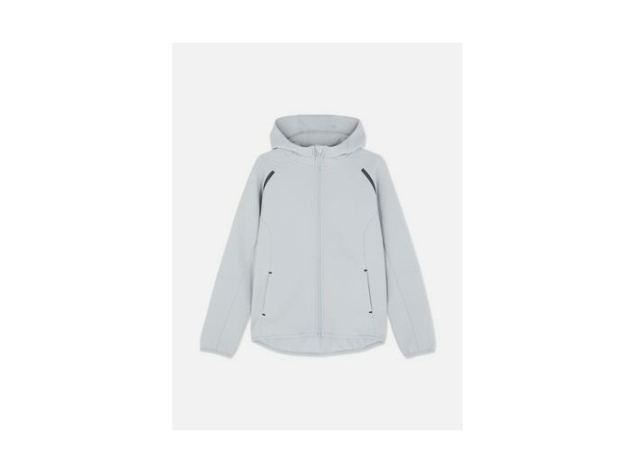Veste à capuche zippée