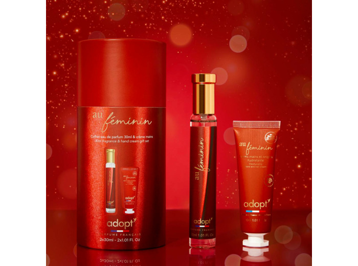 Coffret eau de parfum 30 ml + creme mains 30 ml