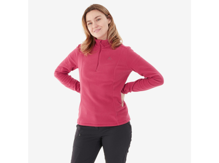 Polaire de randonnée montagne - mh100 - femme