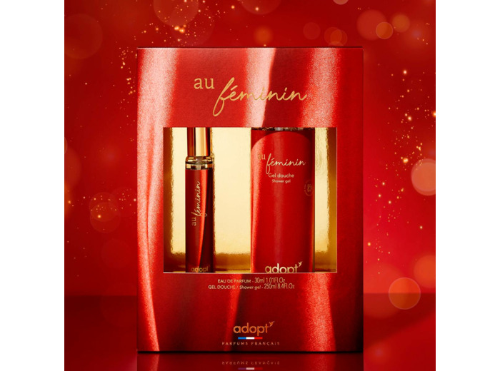 Coffret eau de parfum 30 ml + gel douche 250 ml