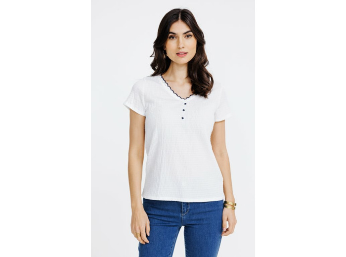 Tee-shirt uni manches courtes