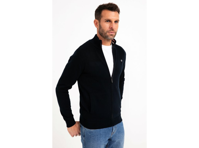 Gilet col montont zippé Basil