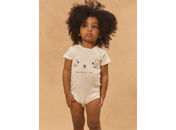 Body tshirt tête d'animal