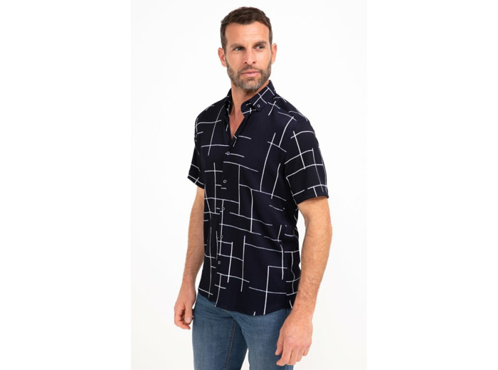 Chemise manches courtes Traitgeo