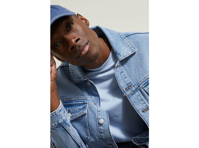 Casquette unie - Bleu moyen