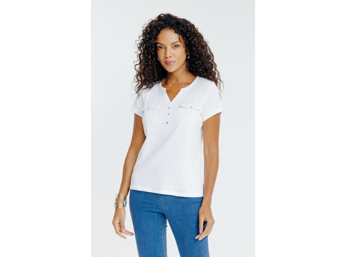 Tee-shirt uni manches courtes