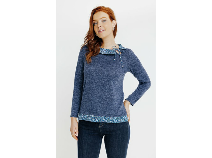 T-Shirt 2En1 Manches Longues