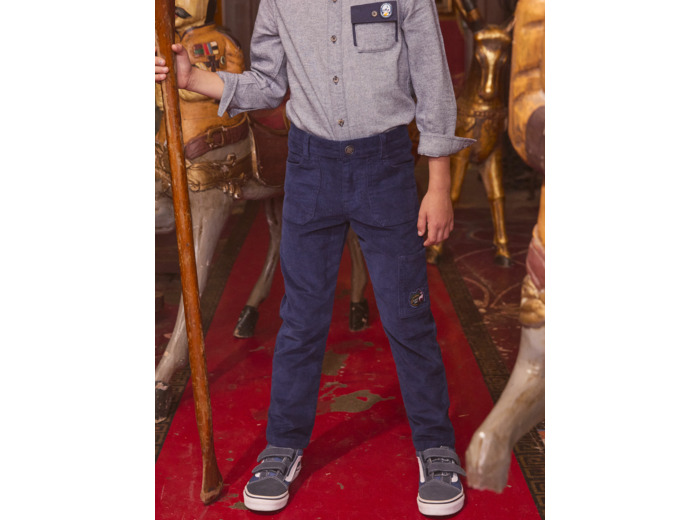 Pantalon Bleu marine