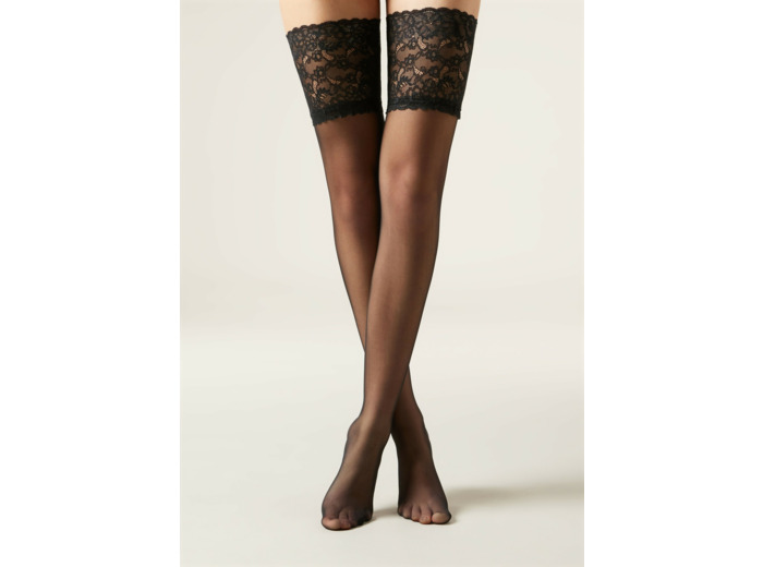 Bas Autofixants Voile 20 Deniers Mat