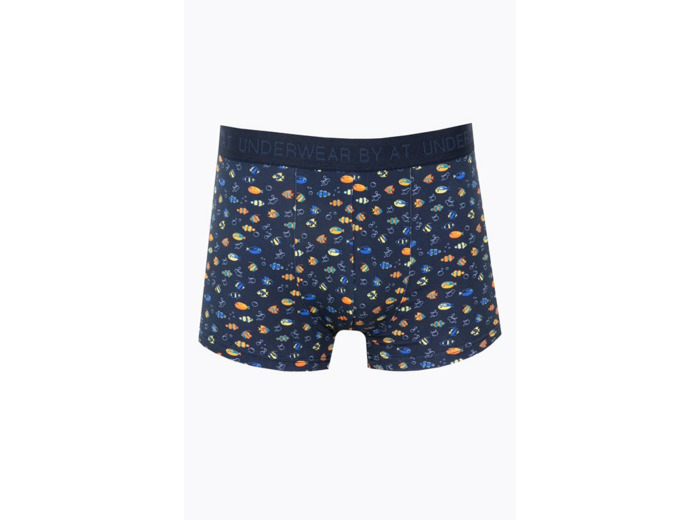 Boxer imprimé fish