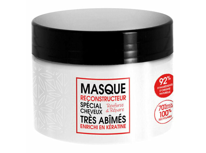 Masque reconstructeur à la kératine