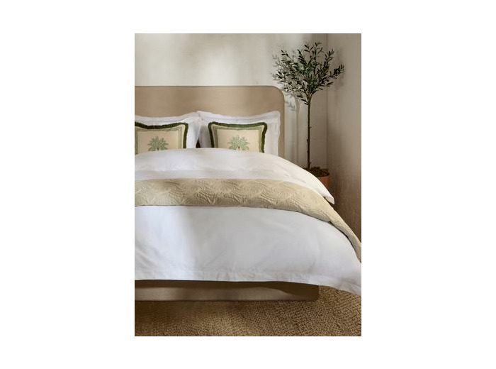 Parure de lit brodée king size 500 fils The Edit