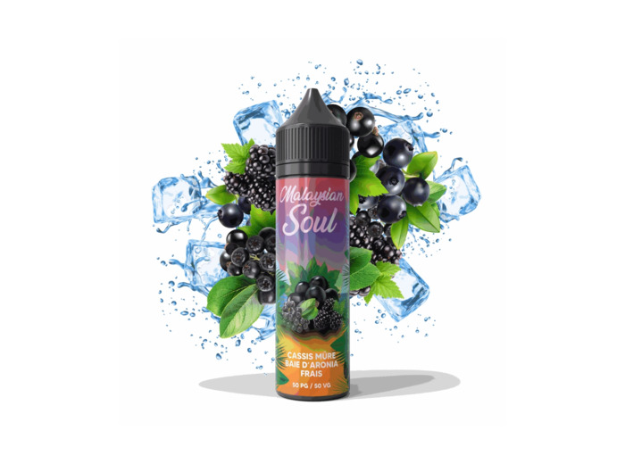 CASSIS MÛRE BAIES D'ARONIA FRAIS - MALAYSIAN SOUL