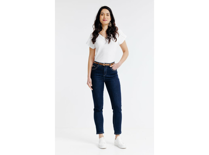 Pantacourt avec zip fantaisie